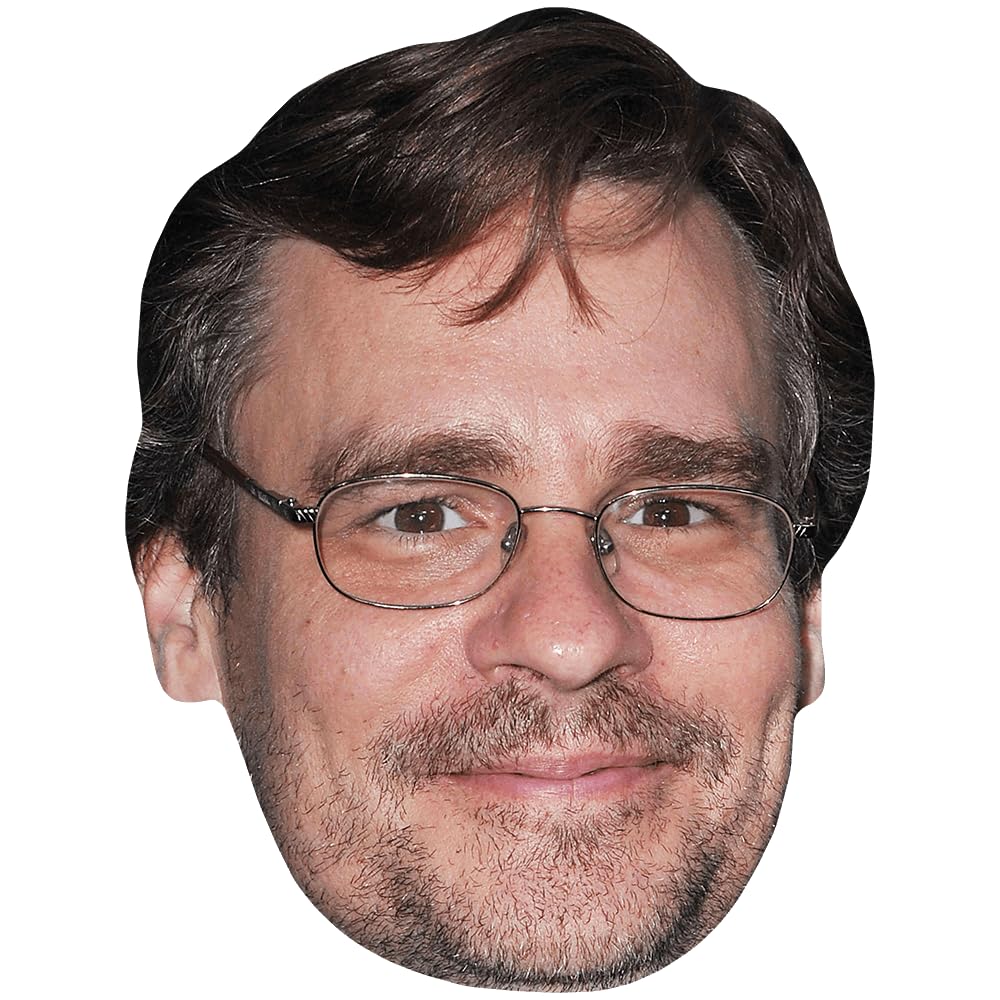 Robert Sean Leonard (Glasses) Celebrity Mask, Flat Card Face, Fancy Dress Mask