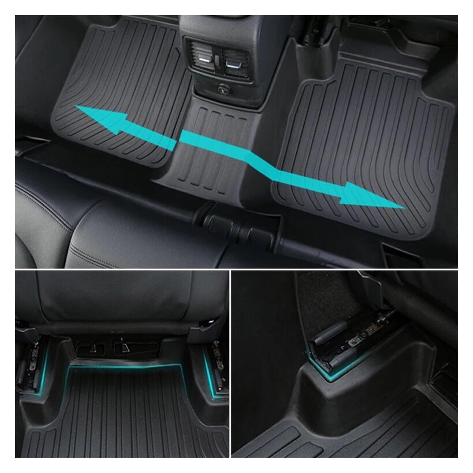 Compatible with Toyota Series Car Floor Mats Corolla Reiling Compatible with RAV4 Rongfang Dual Engine Camry Vios Zhi — view 4