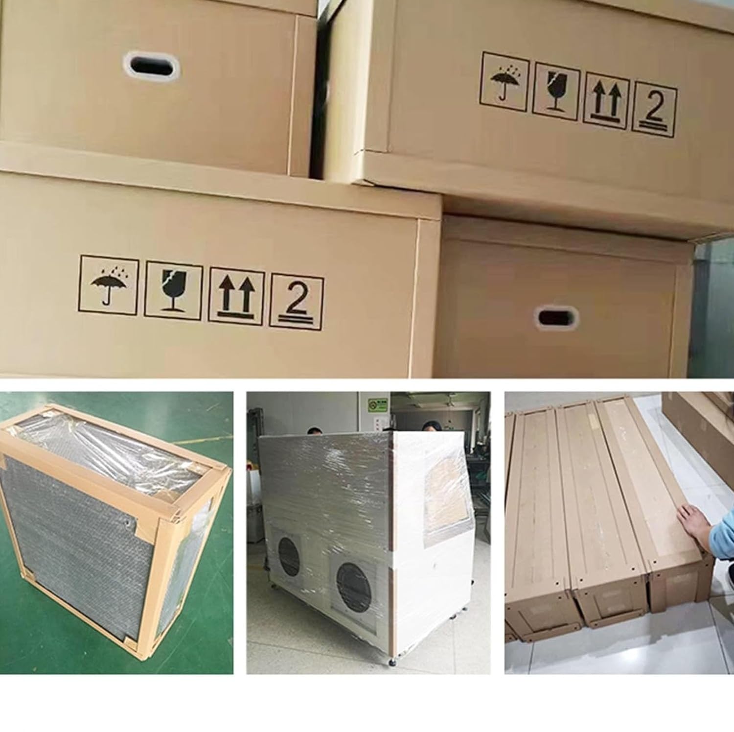 Paletteneckenschutz - Verstärkter Kantenschutz für Versandkartons - Schwerlastschutz für Lagerpaletten und Industrieverpackungen