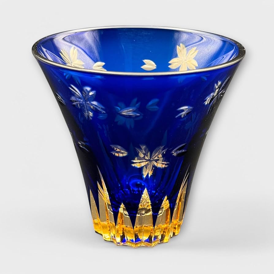 Amazon | 塗り工房ふじい 黒江APAN 紀州 紀州切子 冨士 冨士山 琥珀