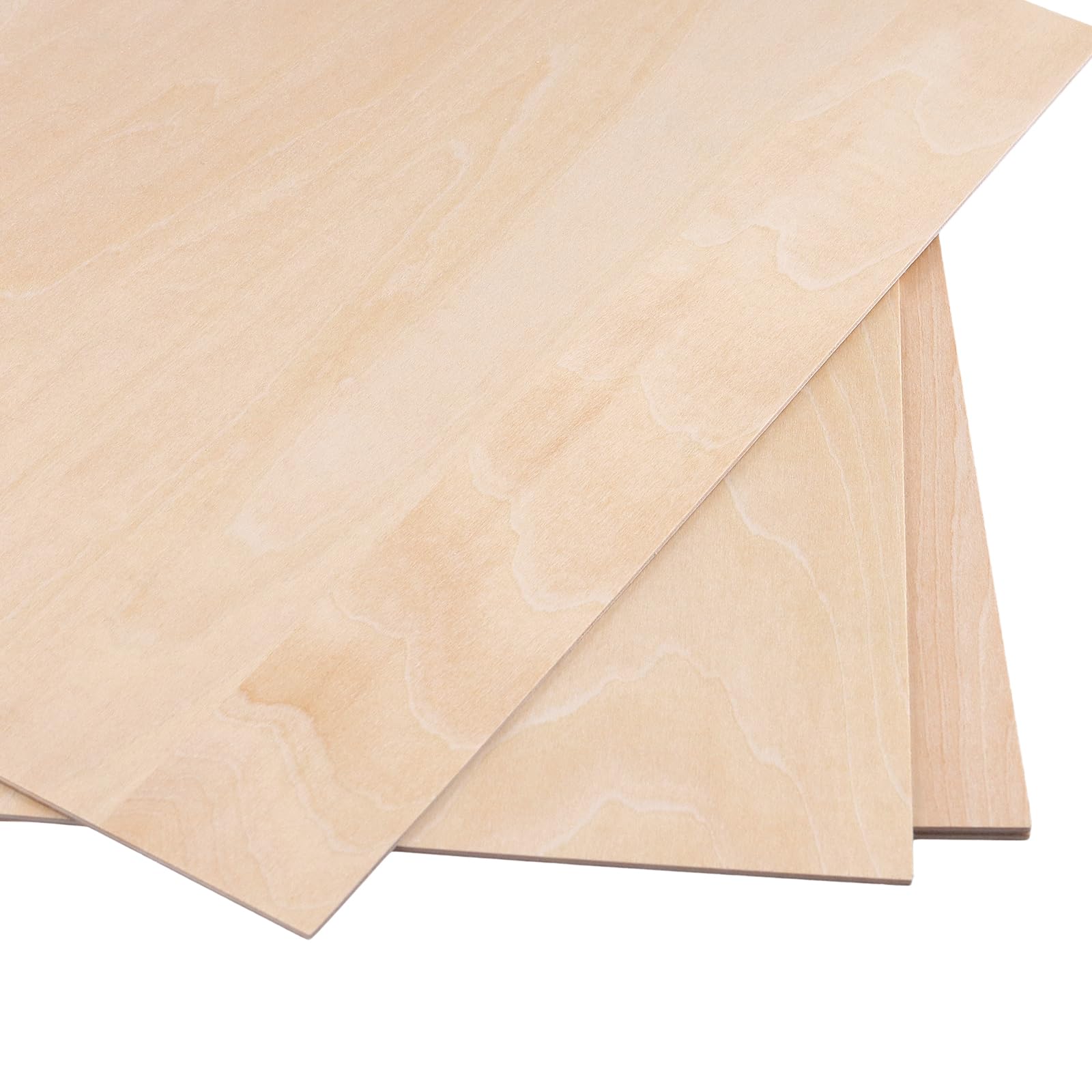 15 fogli di legno di tiglio da 1,5 mm, 300 x 200 mm, pannelli in compensato naturale, A4 non finiti per progetti fai da te