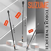 Vista 21 de SUZUME 3PCS Torque Wrench Set 72 Teeth Dual-Direction Adjustable Torque Wrench Dual-Scales 1/4 & 3/8 & 1/2-Inch ±3% Accuracy Click Torque Wrenches