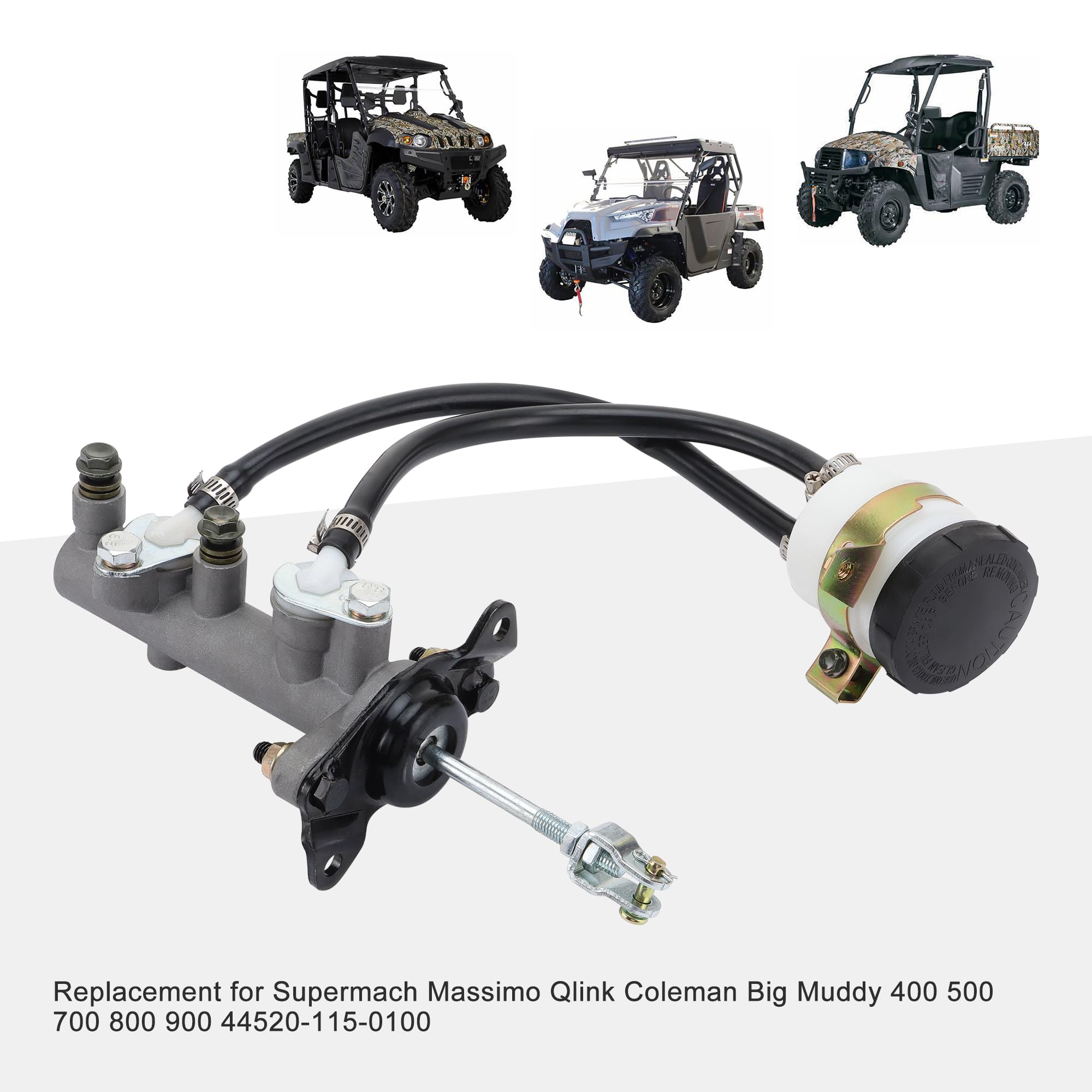 Amazon.com: GOOFIT UTV Brake Master Cylinder Pump for Supermach
