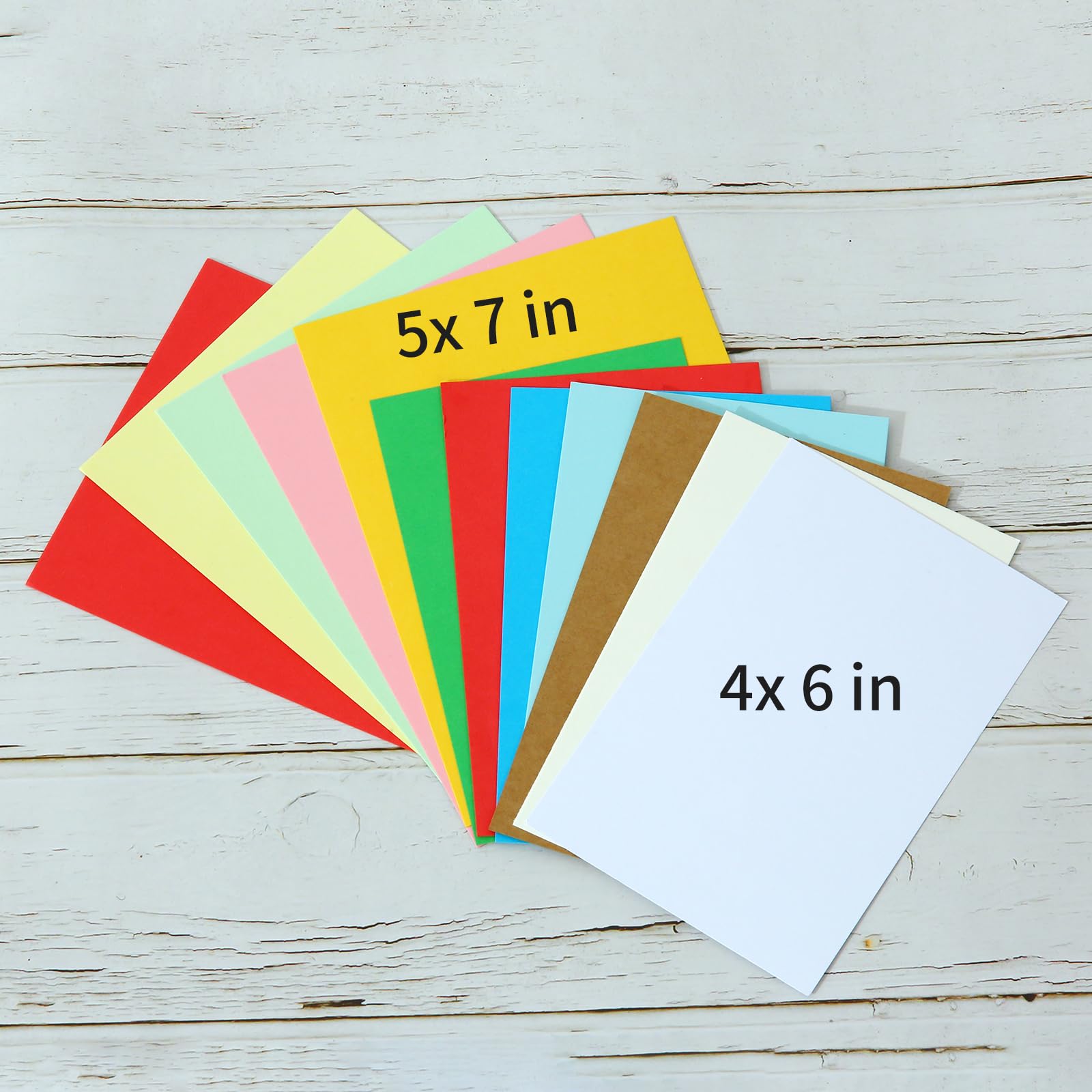 Amazon.co.jp: 50枚パック 4x6 クリームホワイト厚紙プリンター用