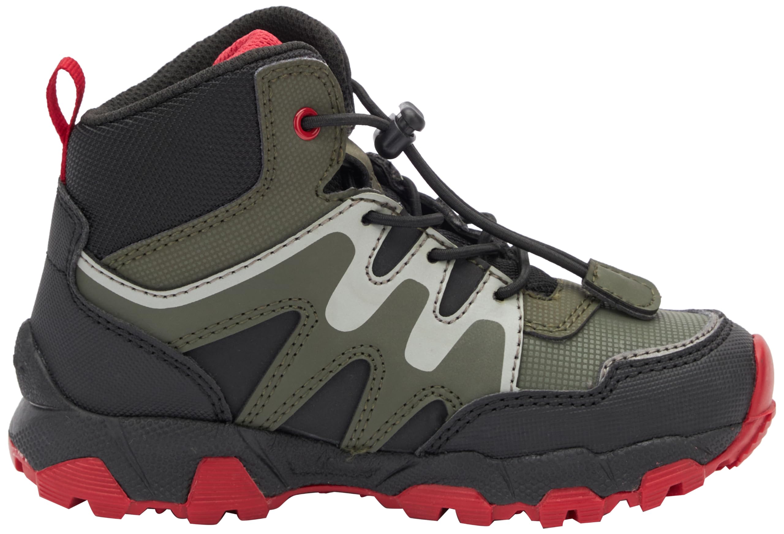 Geox Junior Boy J MAGNETAR Boy B ABX Sneakers Military/RED 32_EU – Ansicht 4