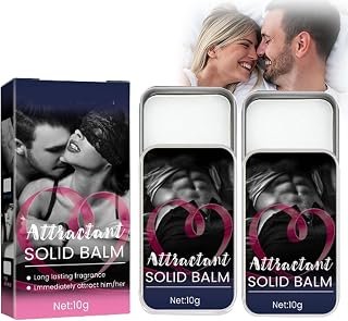 VitaGlo Fheromotherapy Solid Perfume, VitaGlo Sensuality Solid Perfume, Attiactant Solid Balm Perfume, Solid Perfume for Woman and Man, Immediately Attract Him/Her (Men)