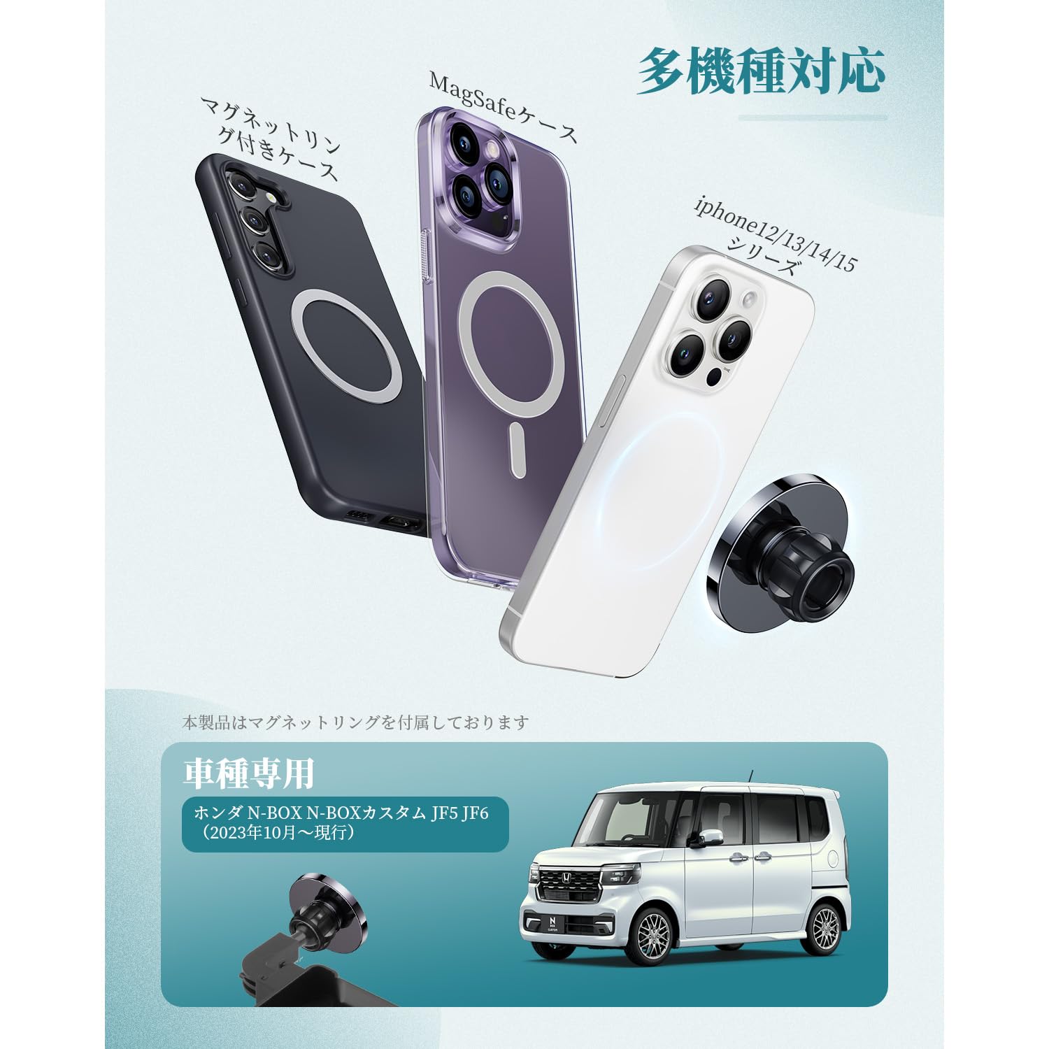 Amazon.co.jp: HUAHAO【超強磁力】ホンダ n-box nboxカスタム jf5 jf6