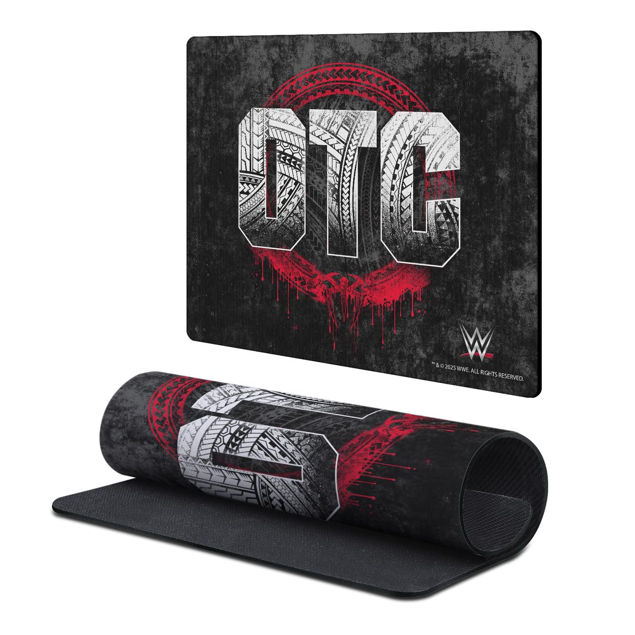 Head Case Designs Officially Licensed WWE OTC Roman Reigns 9.84 x 11.81 x 0.12 inches (250 x 300 mm) - S Gaming Office Desk PC Keyboard Mouse Mat Pad — image 1
