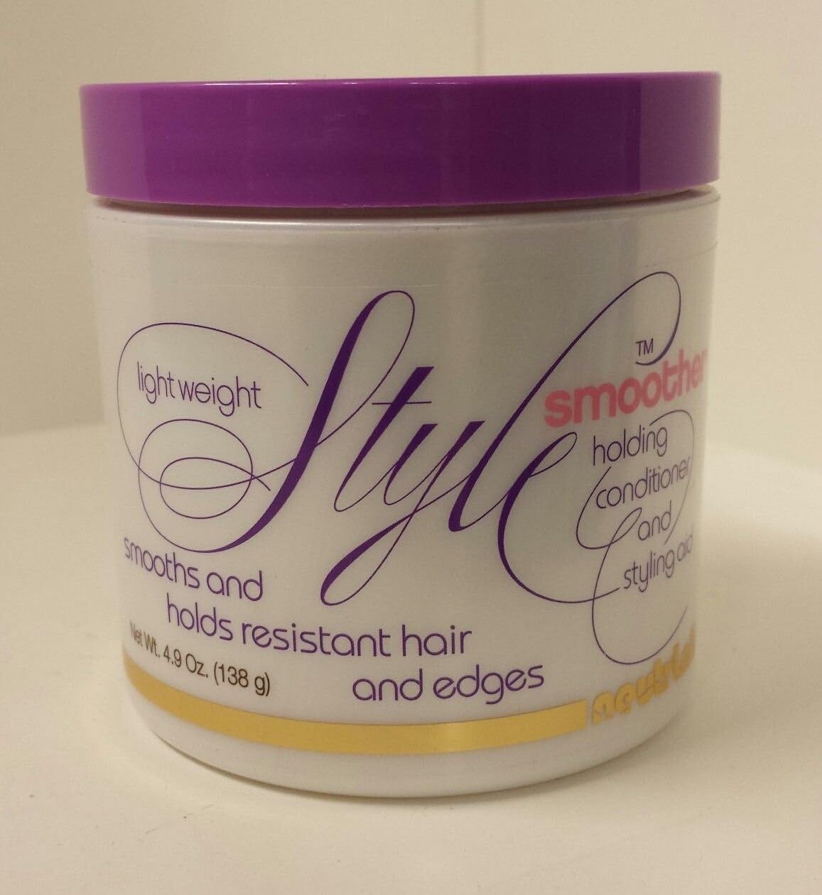 Light Weight Style Smoother 4.9oz (New Black N Sassy Style Smoother)