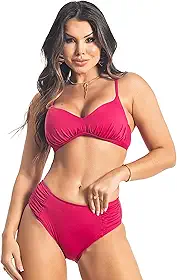 Biquíni Feminino Modelador Disfarça Barriga com Sustentação