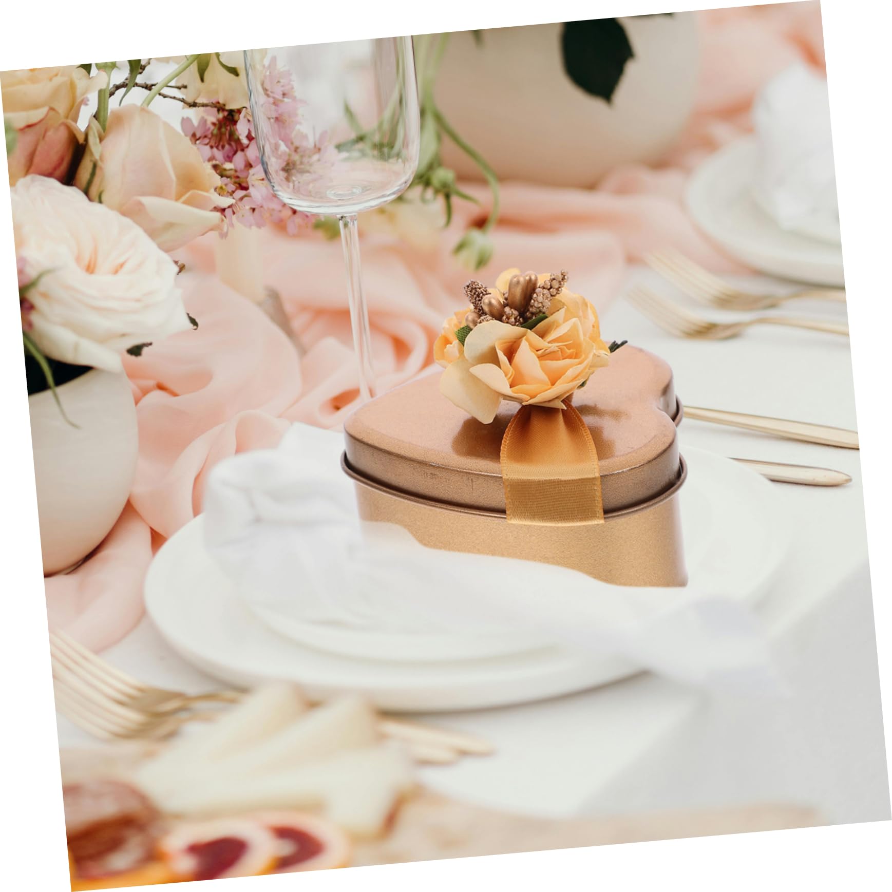 BCOATH 12stücke Liebe Herzform Geschenkdosen Aus Eisen Für Hochzeiten Kreative Süßigkeitenboxen Für Veranstaltungen Und Gastgeschenke