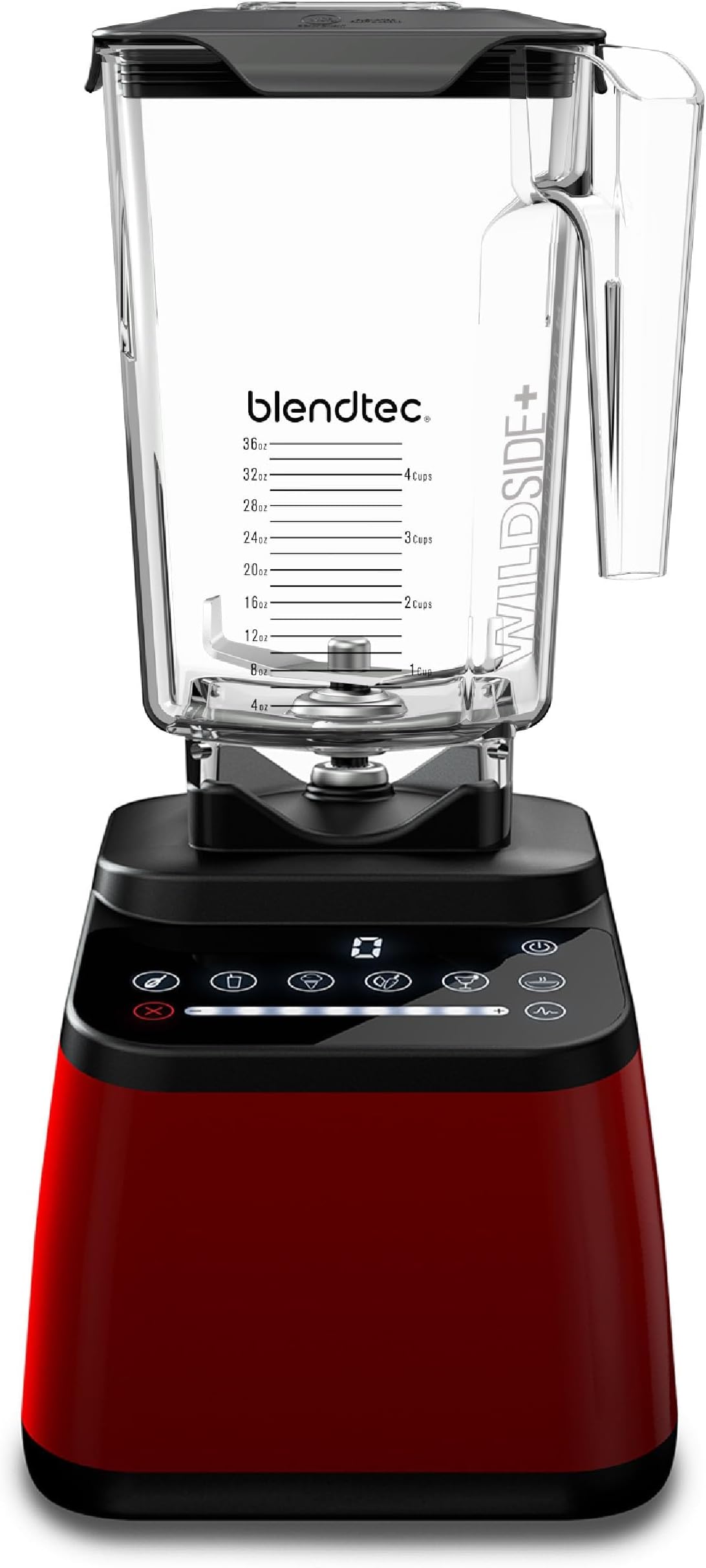 - Original Designer Series Blender and 90 Oz WildSide+ Jar - Kitchen Blender Bundle - Red