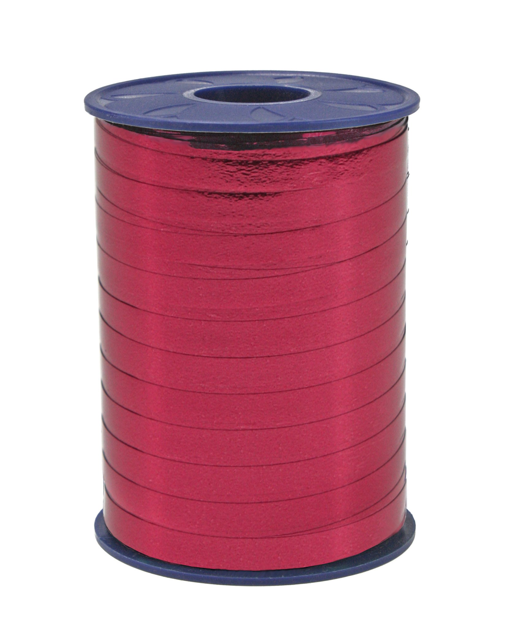 Präsent Red C.e. Pattberg Mexico Metallic Gift Ribbon Carmine 270 Yards Of Balloonribbon For Gift Wrapping, 0.39 Inches Width, Accessories For Decoration & Handicrafts, Decoration Ribbon For Presents