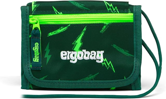 ergobag Torebka na piersi kieszeń na monety, okienko na brodę  zielony, Bärtastisch - zielony, jeden rozmiar