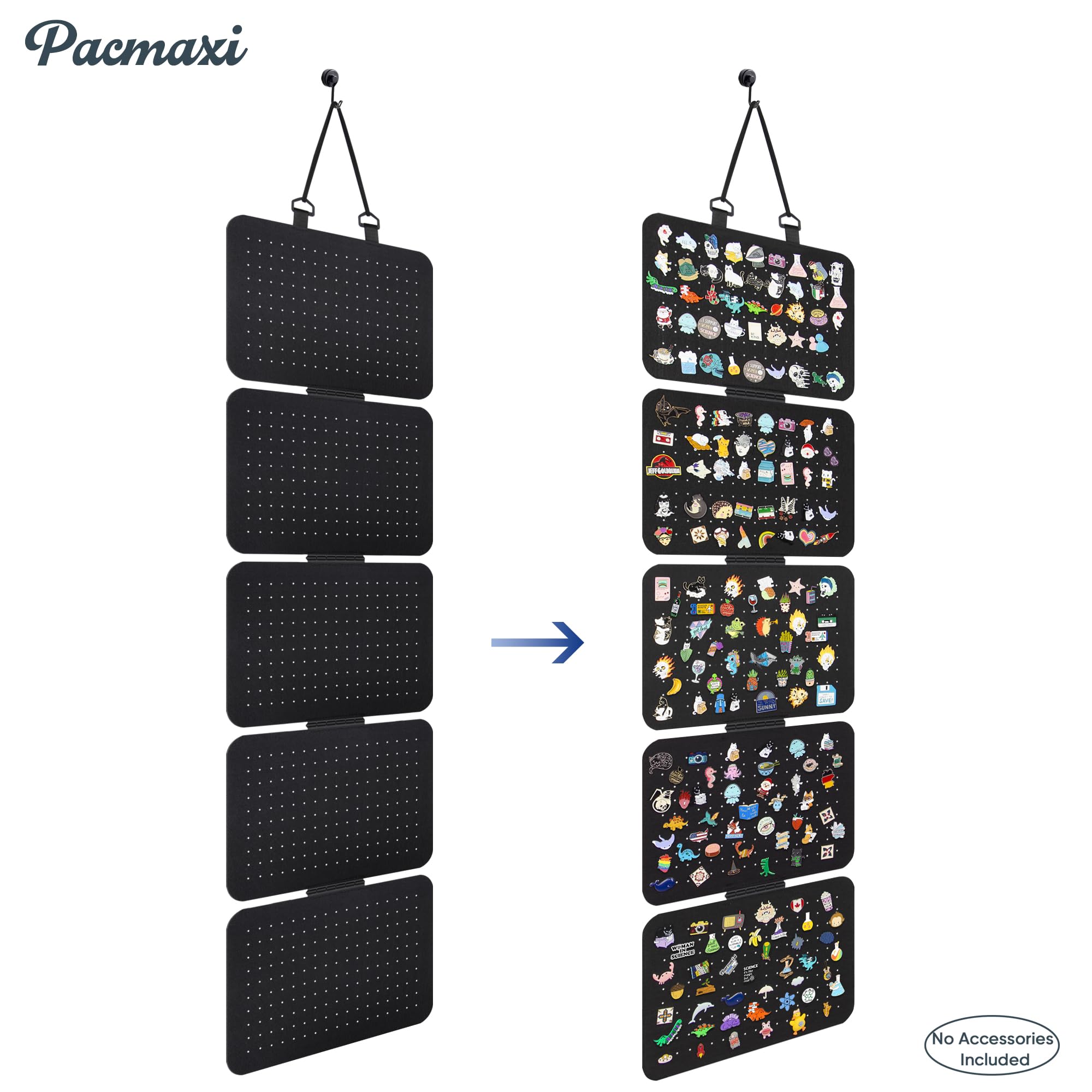 Amazon.com: Hanging Enamel Lapel Pin Display Panels Organizer With