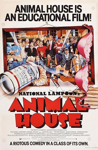 Posterazzi (Aka National Lampoon'S Animal House) British Art 1978. Universal PicturesCortesía Everett Collection Película Masterprint Póster