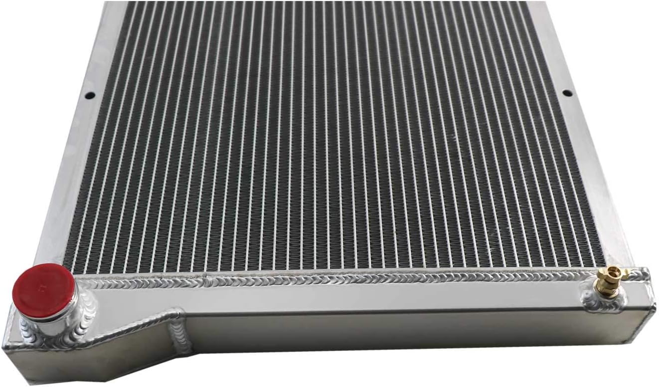 3 Row Aluminum Radiator Compatible with 1967-1972 Chevy GMC C/K Series Pickup Truck 3 Row Radiator