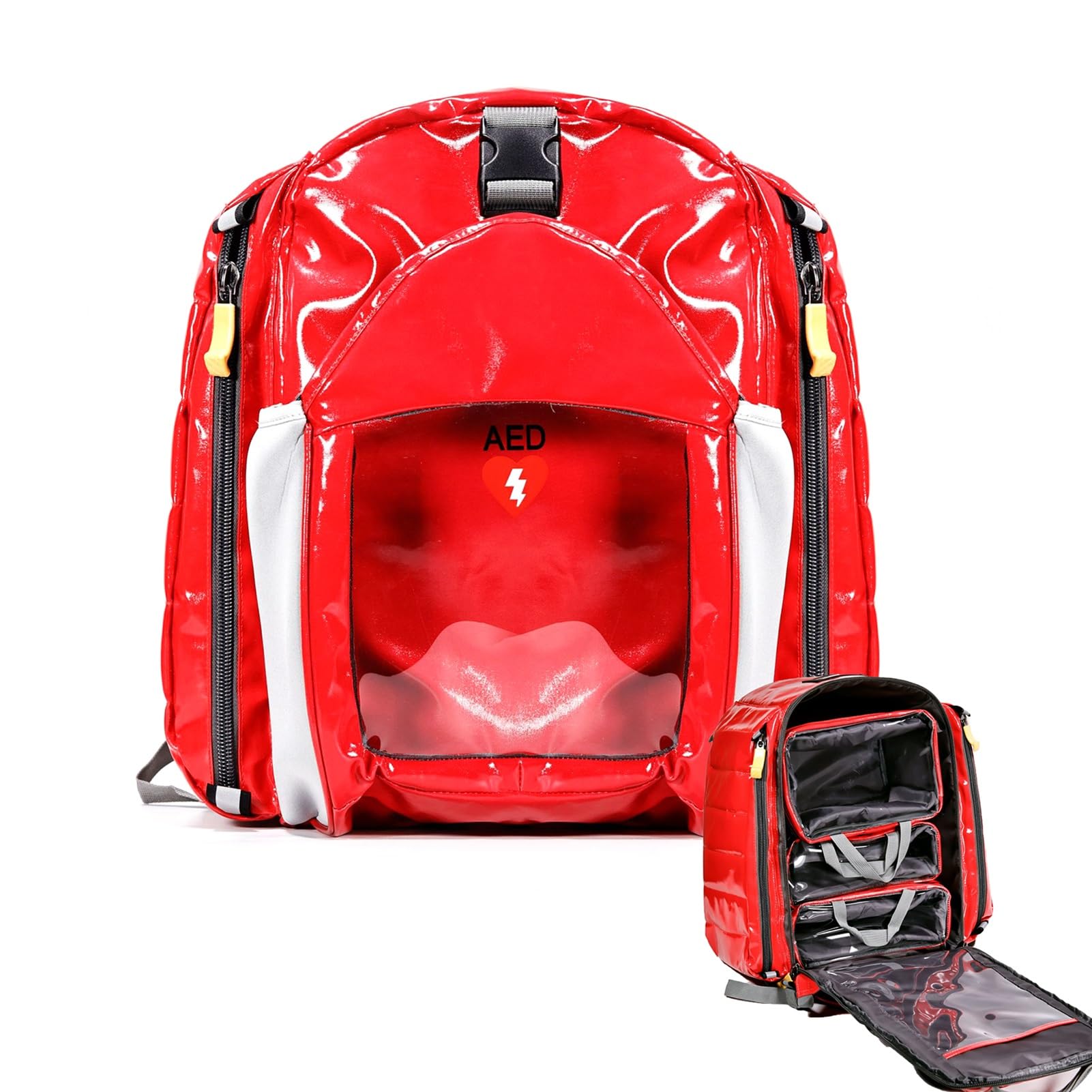 Sac de Rangement Portable for défibrillateur AED, avec Bretelles réglables, Couleur Attrayante, Compatible avec AEDB3Pro