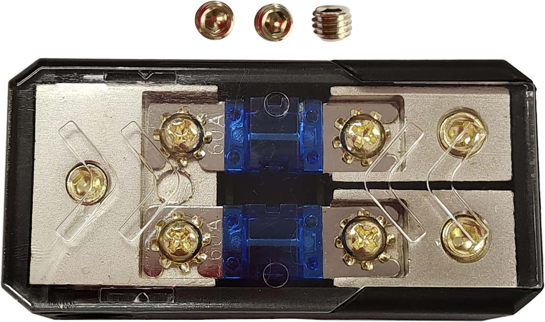 in-LINE Mini ANL Fuse Holder 2x2/4GA-3x2/4GA with Fuse Distribution Block Stereo/Audio/CAR