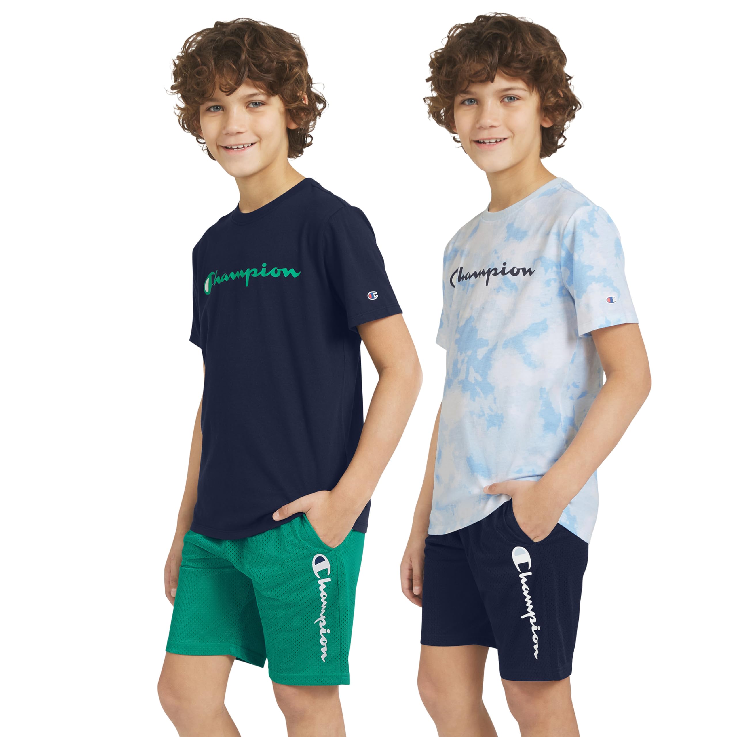 Champion Kurzes Set für Jungen – 4-teiliges Kurz-Set für Jungen