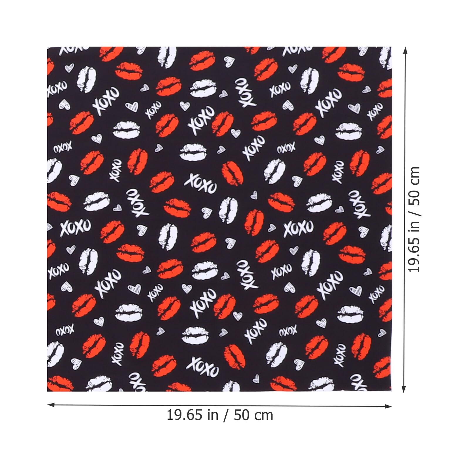 Tela Patchwork de Algodón para Manualidades Estampado de Corazones, 8 Piezas 50x50 Cm, DIY para Costura y Acolchado, Decoración San Valentín para Aficionados al Bricolaje