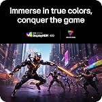LG 32G810SA Moniteur intelligent de jeux 32-inch Ultragrains 4K UHD (3840 x 2160) / IPS 144Hz, 1ms / NVIDIA G-Sync Compatible, AMD FreeSync Prime, / VESA DisplayHDR 400, HDMI, DisplayPort, USB-C 65W, blanc