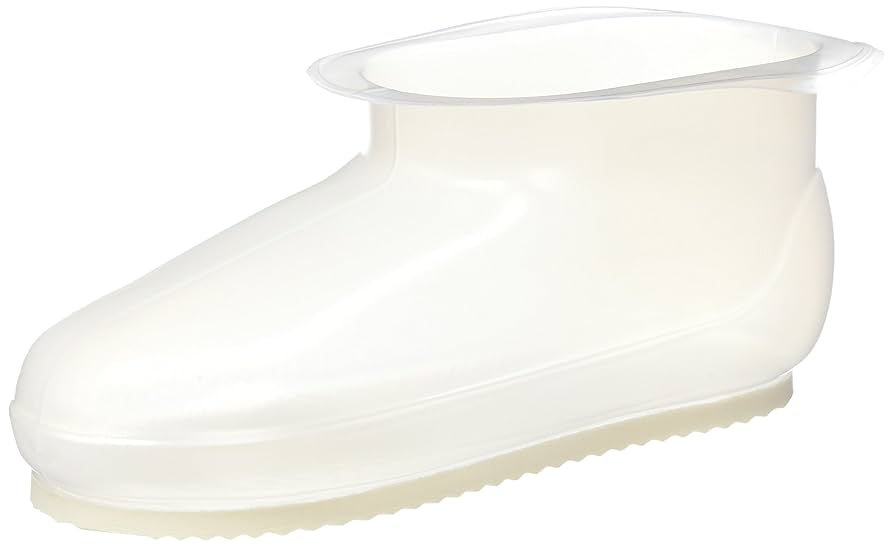 Amazon｜アイセン バスブーツ クリア ホワイト 26cmまで可 幅