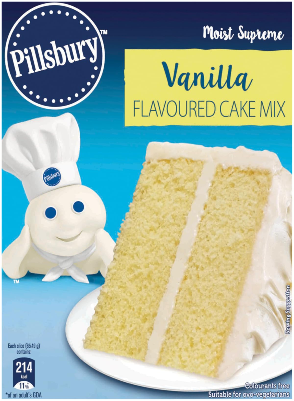 Pillsbury Vanilla Cake Mix - 485 gm