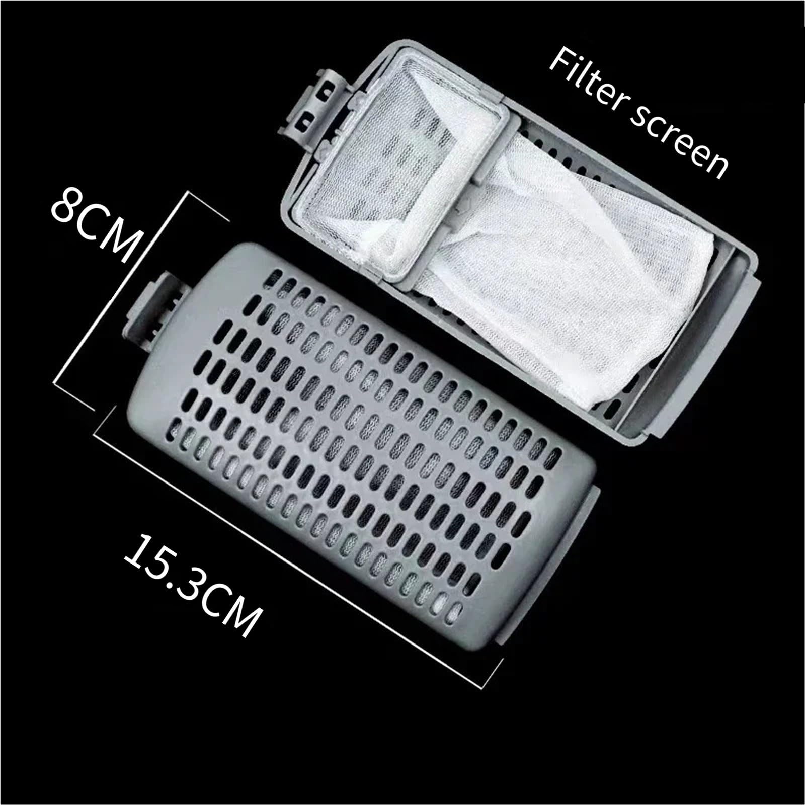 Sostituzione Del Sacchetto Filtro Pelucchi for Lavatrice, Compatibile Con Lavatrice Midea, Raccoglitore Di Residui Di Filo E Tessuto, Parte Di Ricambio Da 1 Confezione
