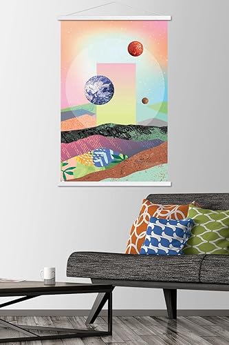 Miniatura 78 de Trends International Abstract Space Wall Poster with Magnetic Frame
