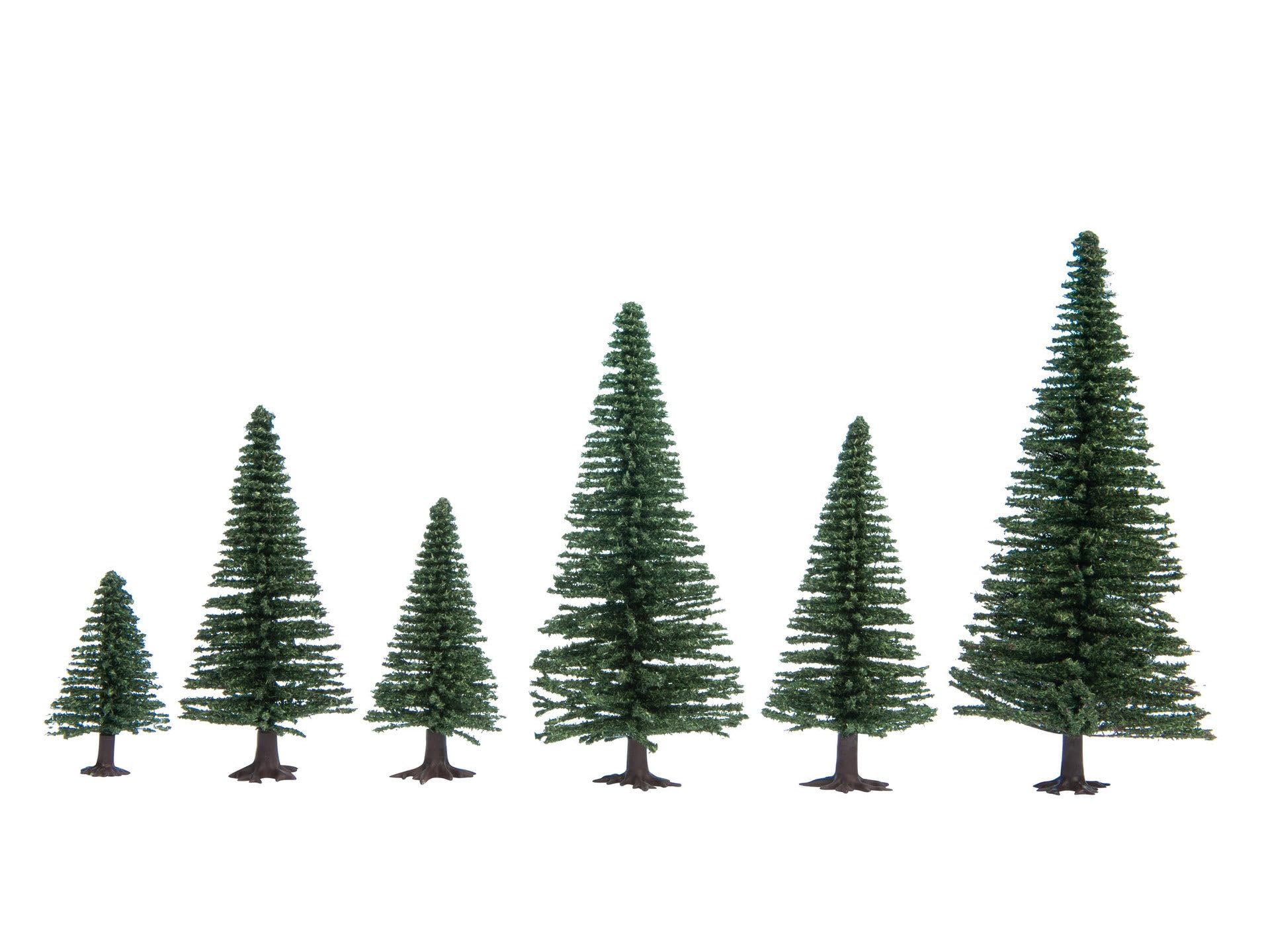 Noch 32920 3.5-9 cm Model Fir Trees (10-Piece)