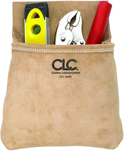 Custom Leathercraft Bolsa de gamuza para herramientas y clavos