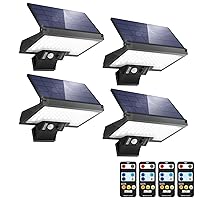 JESLED Faretto LED da Esterno Solare con Sensore di Movimento
