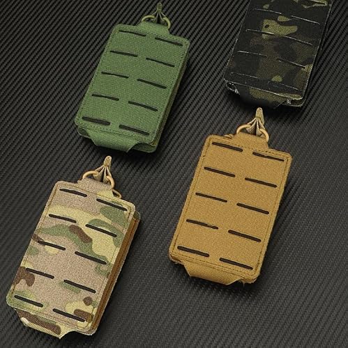 Tactical Molle Mag Pouch For M4 M14 M16 Ar15 5.56Mm Rifle Magazines Pouch Open Top Elastic Nylon Mag Carrier Holster Multicam #TOP5