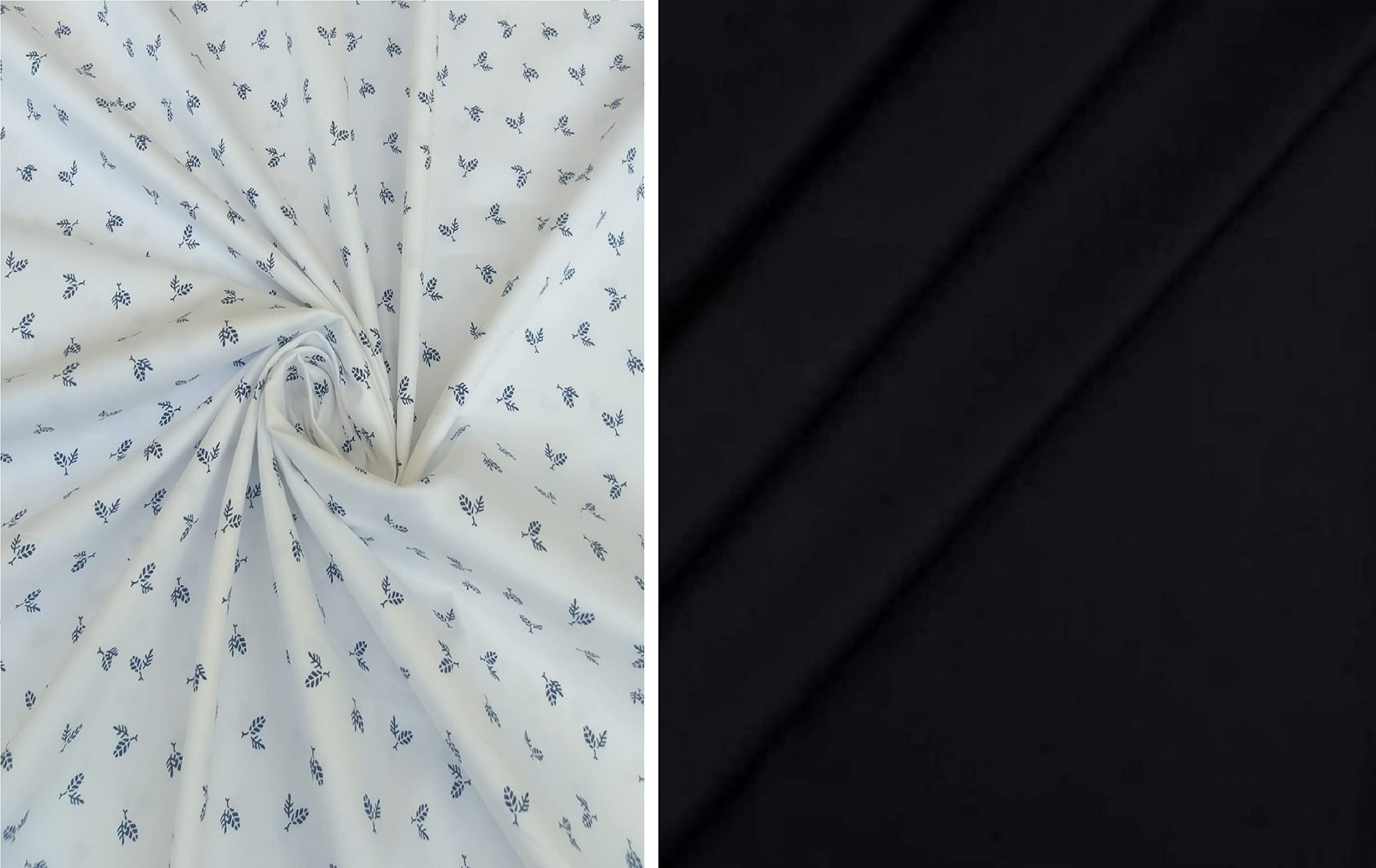 Pri & Su CottLinns Combo of Giza Cotton Printed Shirt 110001 & Trouser Fabric 90009-image-25