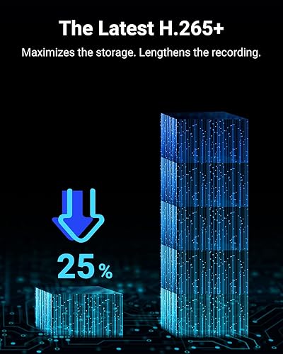 Miniatura 6 de ANNKE NVR de 16 canales para cámara de seguridad, 16 canales 12MP (4096 x 3072) grabadora de video en red con disco duro de 2 TB, compatible con