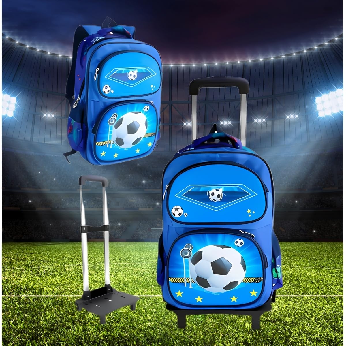 Kit Mochila Infantil com Rodinhas Tema Futebol – Acompanha Lancheira Térmica e Estojo Escolar em promoção! Veja a oferta e mais achadinhos de Mochilas escolares 7 Hoje é o melhor dia para comprar Kit Mochila Infantil com Rodinhas Tema Futebol – Acompanha Lancheira Térmica e Estojo Escolar com aquele preço maroto! Promoção! Aproveite a oferta! 7