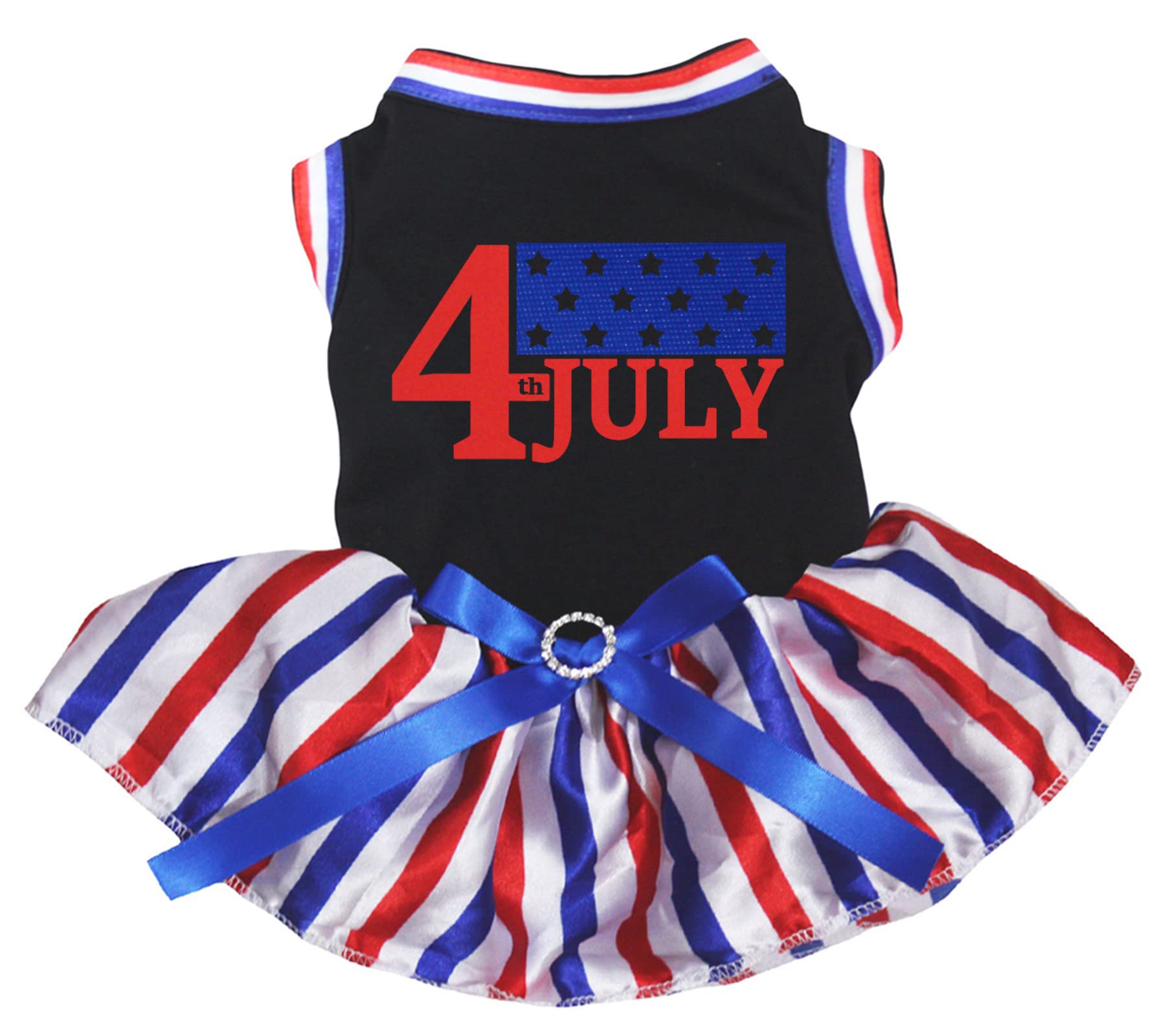 Robe pour chiot confortable anti frottement rayures XL