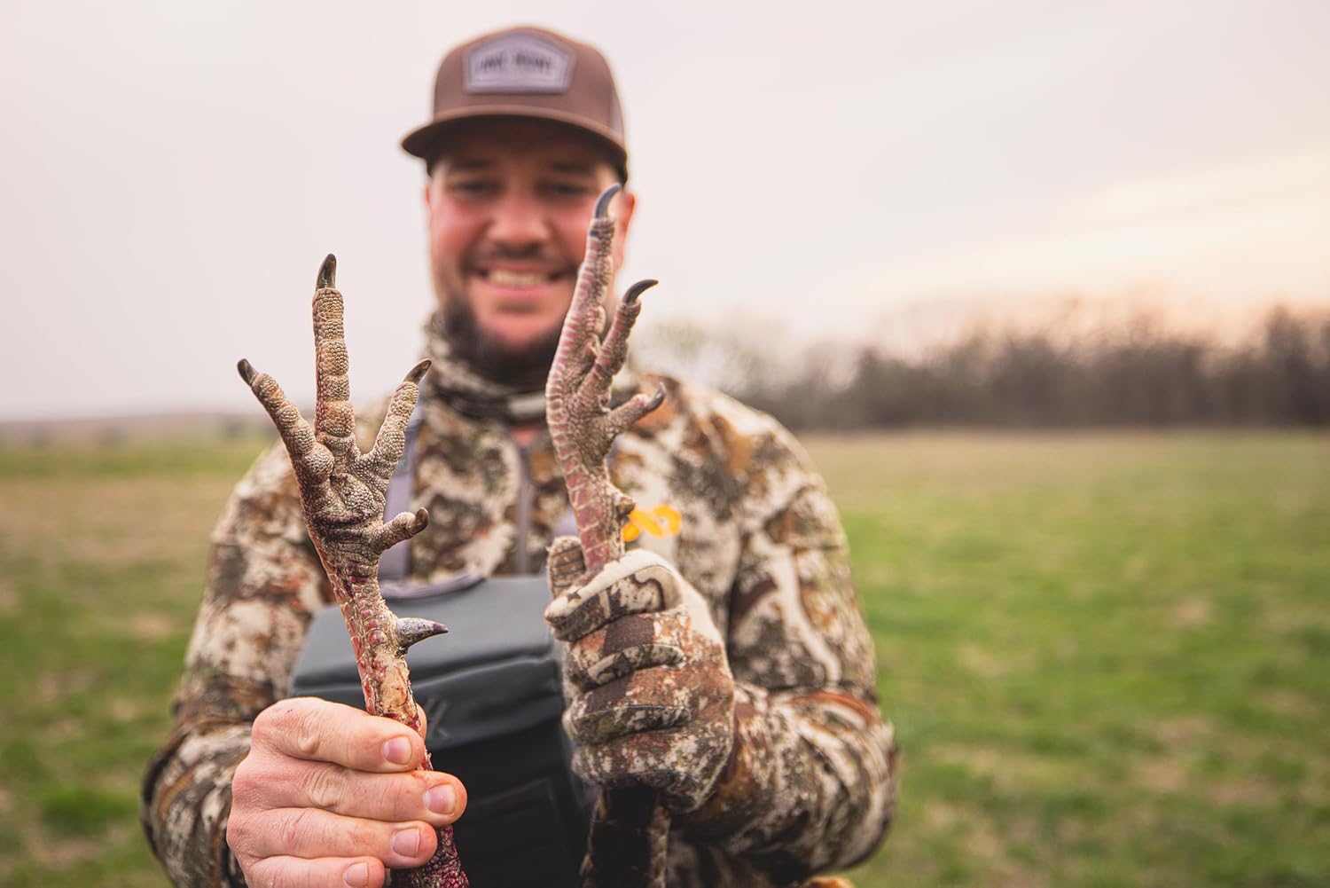 First Lite Aerowool Touch Liner Merino Wool Glove - Lightweight, Touchscreen Compatible Camo Hunting Gloves - Image 3