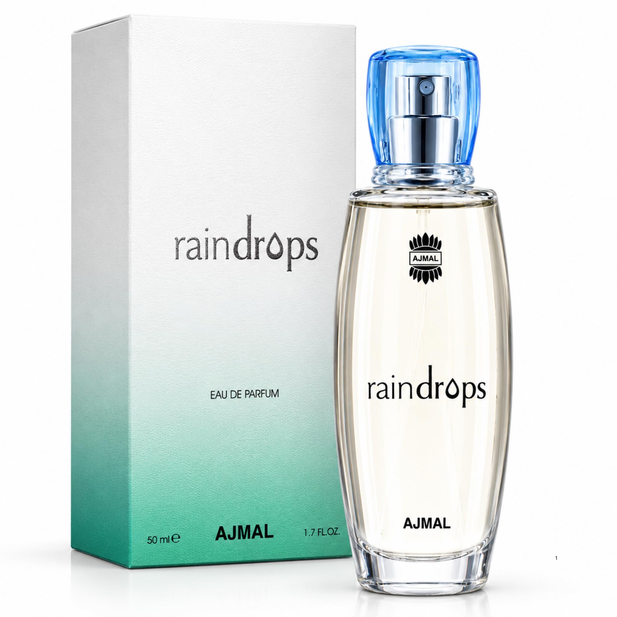 Ajmal Raindrops EDP 50ml Chypre perfume for Women- Made in Dubai