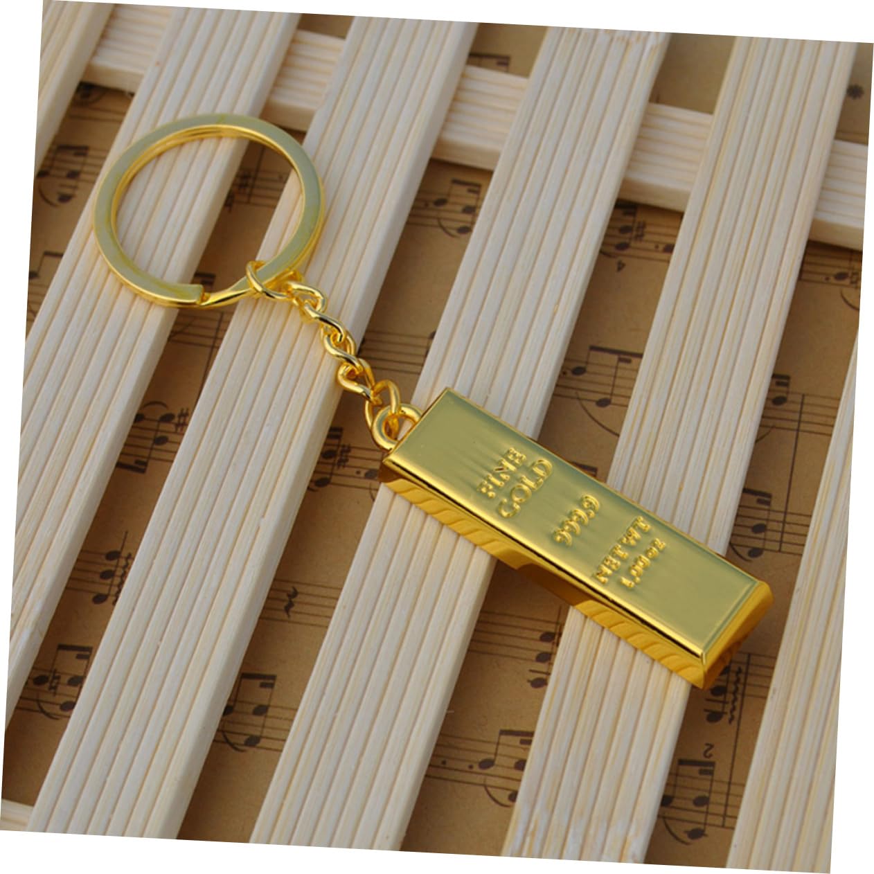 Porte-clés En Faux Lingot Pour Femmes, Pendentif De Sac Pour