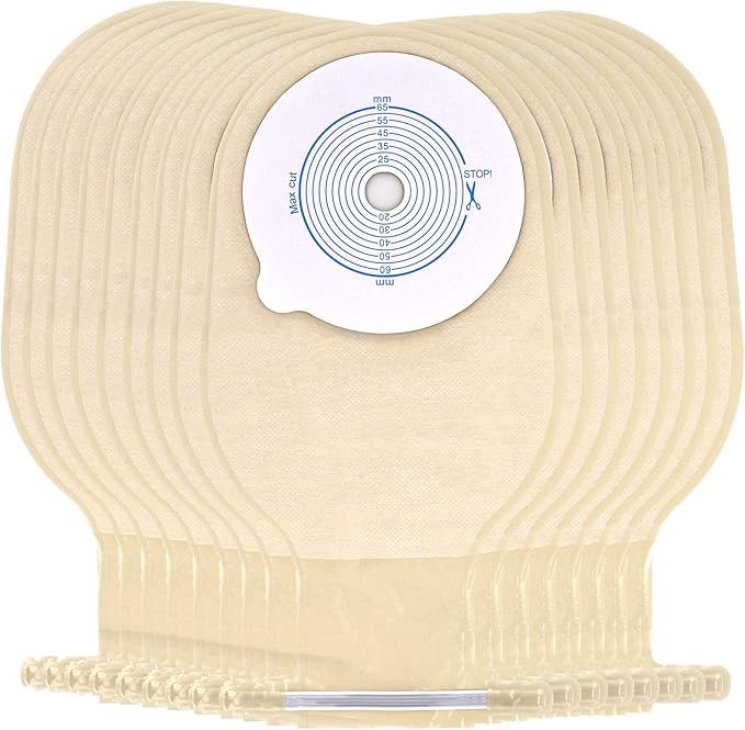 Ostomy Colostomy Supplies, 20 PCS Colostomy Bag, One Piece