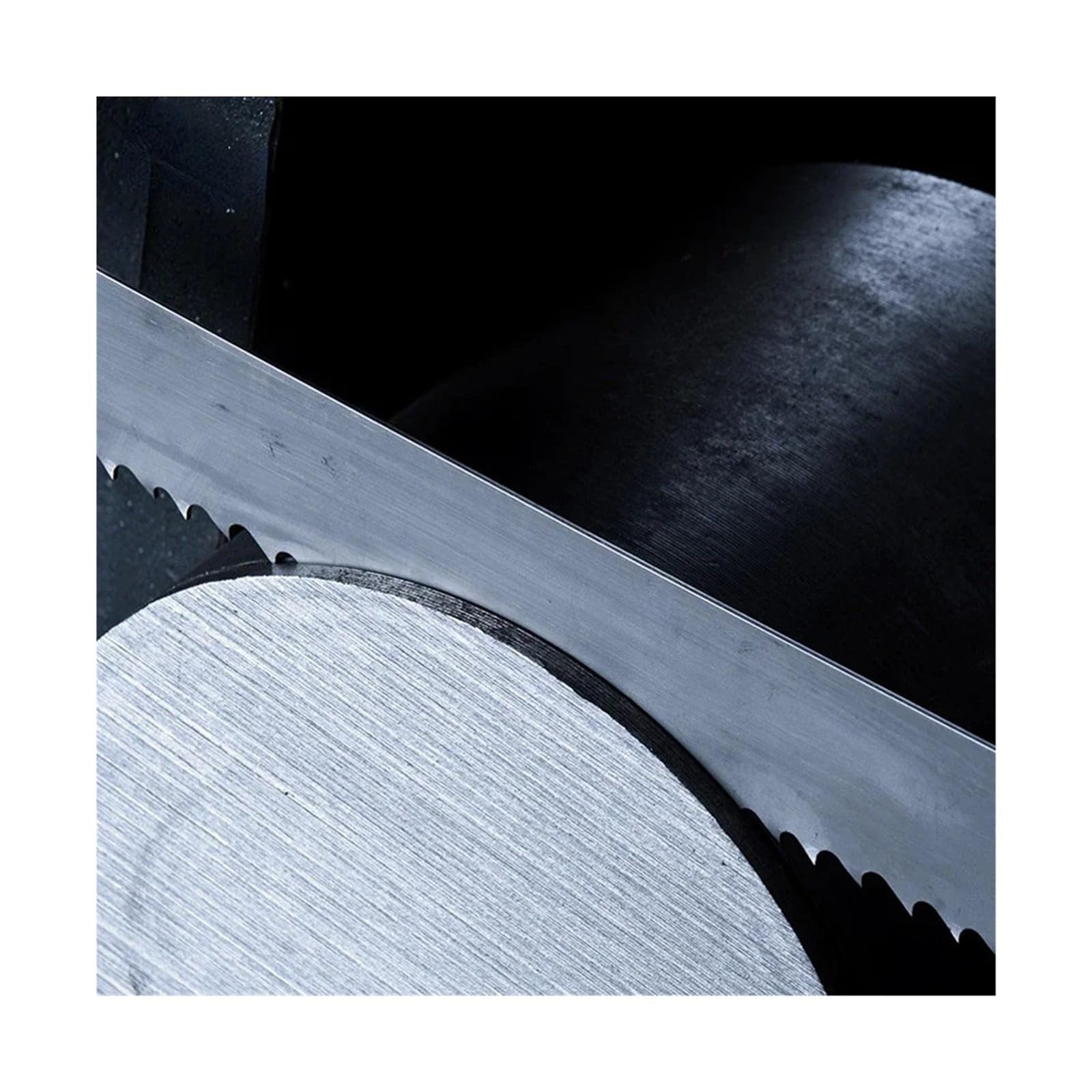 1 szt. M42 bimetaliczne 1/2 "brzeszczoty do pił taśmowych 1300-2930MM X 13mm * 0.6MM z 6/14Tpi brzeszczoty do pił taśmowych do cięcia twardego drewna Metal(14 Tpi,Length 2460mm)