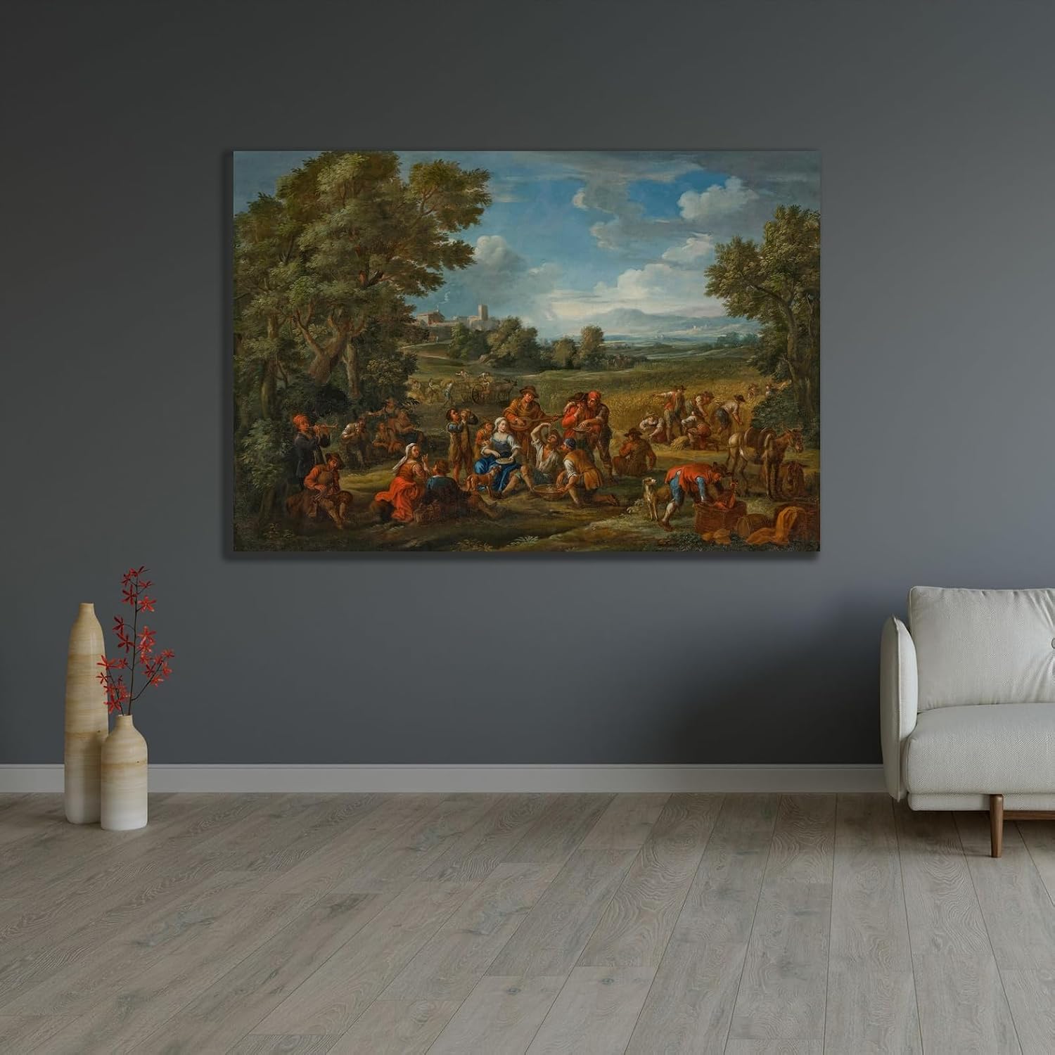 ArtDirect The Four Seasons Unframed Art Print Giclee Poster by Giovanni Reder - Ready for Framing with Customization Sizes 10x7, 14x10, 20x14, 35x24, 48x33 and 60x41 inches (544248ld)