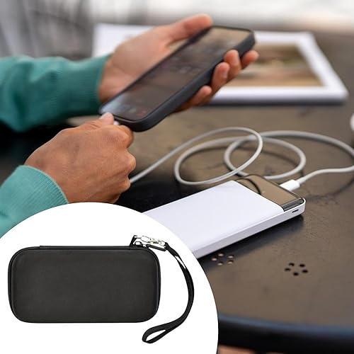 Miniatura 2 de Electronic Accessories Carry Case Portable Easy to Clean EVA Shockproof Cable Organizer Pouch for Small Power Bank