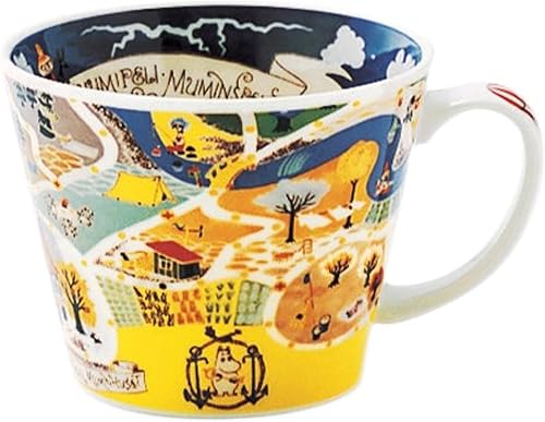 Miniatura 9 de Yamaka Shoten MM321-36 Moomin Newbon - Taza de sopa en blanco y negro, para microondas, productos Moomin, escandinavo, día de la madre, regalo,