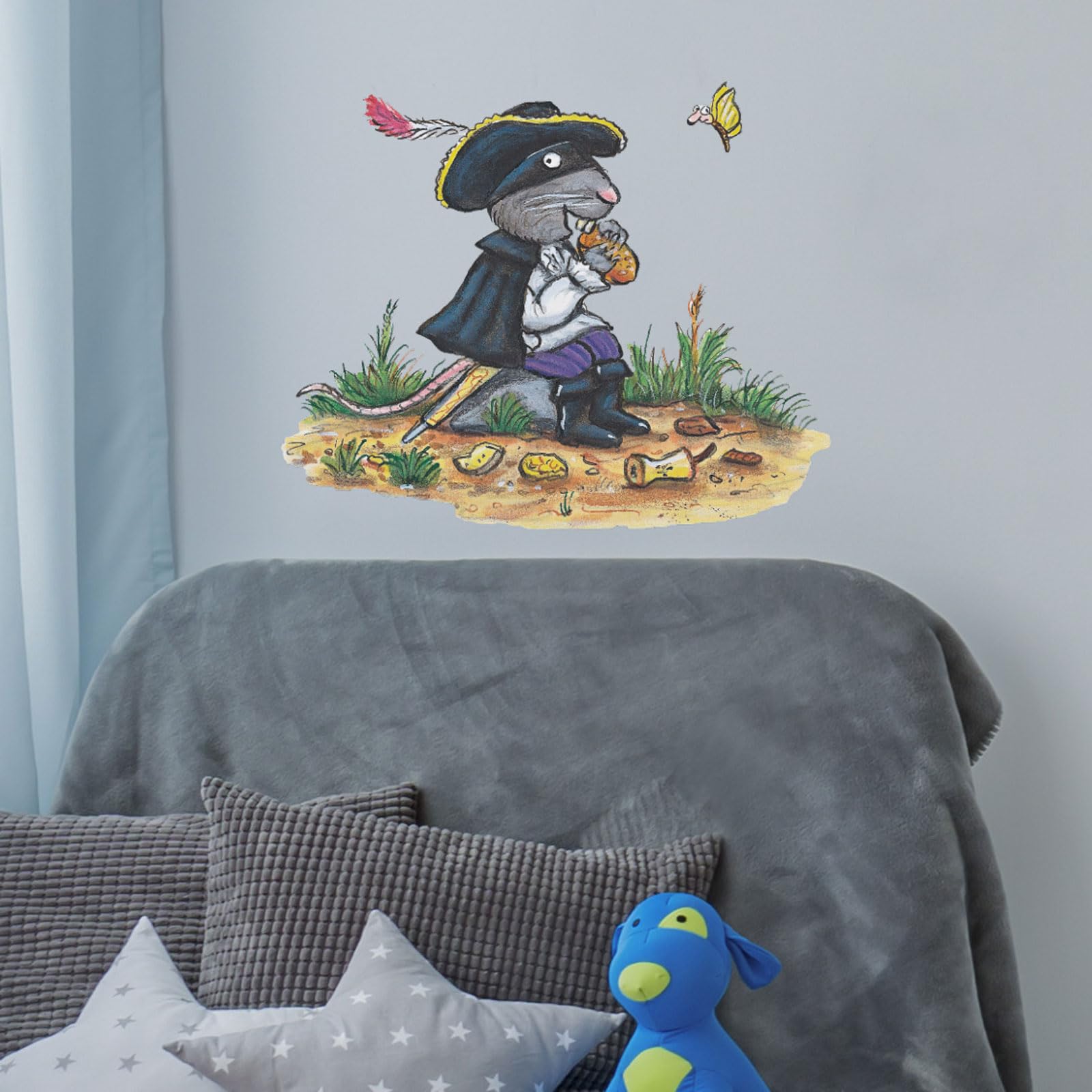Stickerscape Highway Rat Pastries Highway Rat Wall Stickers (Highway Rat Pastries) | Gruffalo And Friends Wall Stickers, Gruffalo Wall Stickers, Child’s Bedroom Wall Decor| Easy To Apply, Cleanly Removable