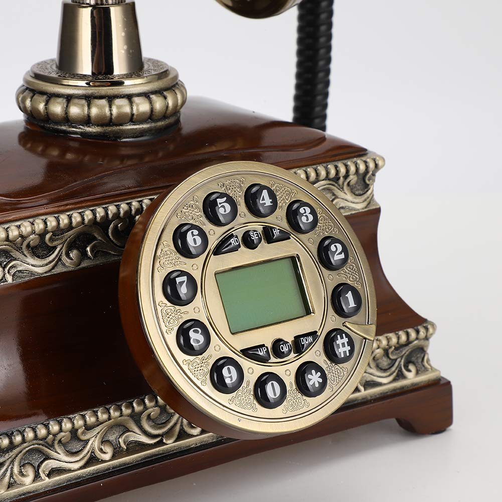 Amazon | 固定電話 Mugast ヨーロッパ風 FSK / DTMF電話番号表示 自動  