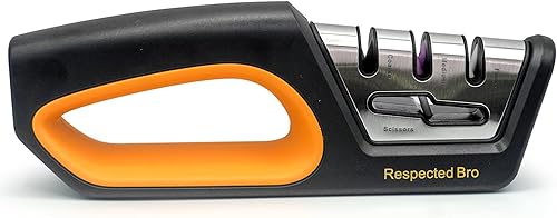 Miniatura 2 de Afilador de cuchillos y tijeras 4 en 1, herramienta de afilador de cuchillos de cocina de alta calidad, ayuda a preparar cuchillas de restauración y