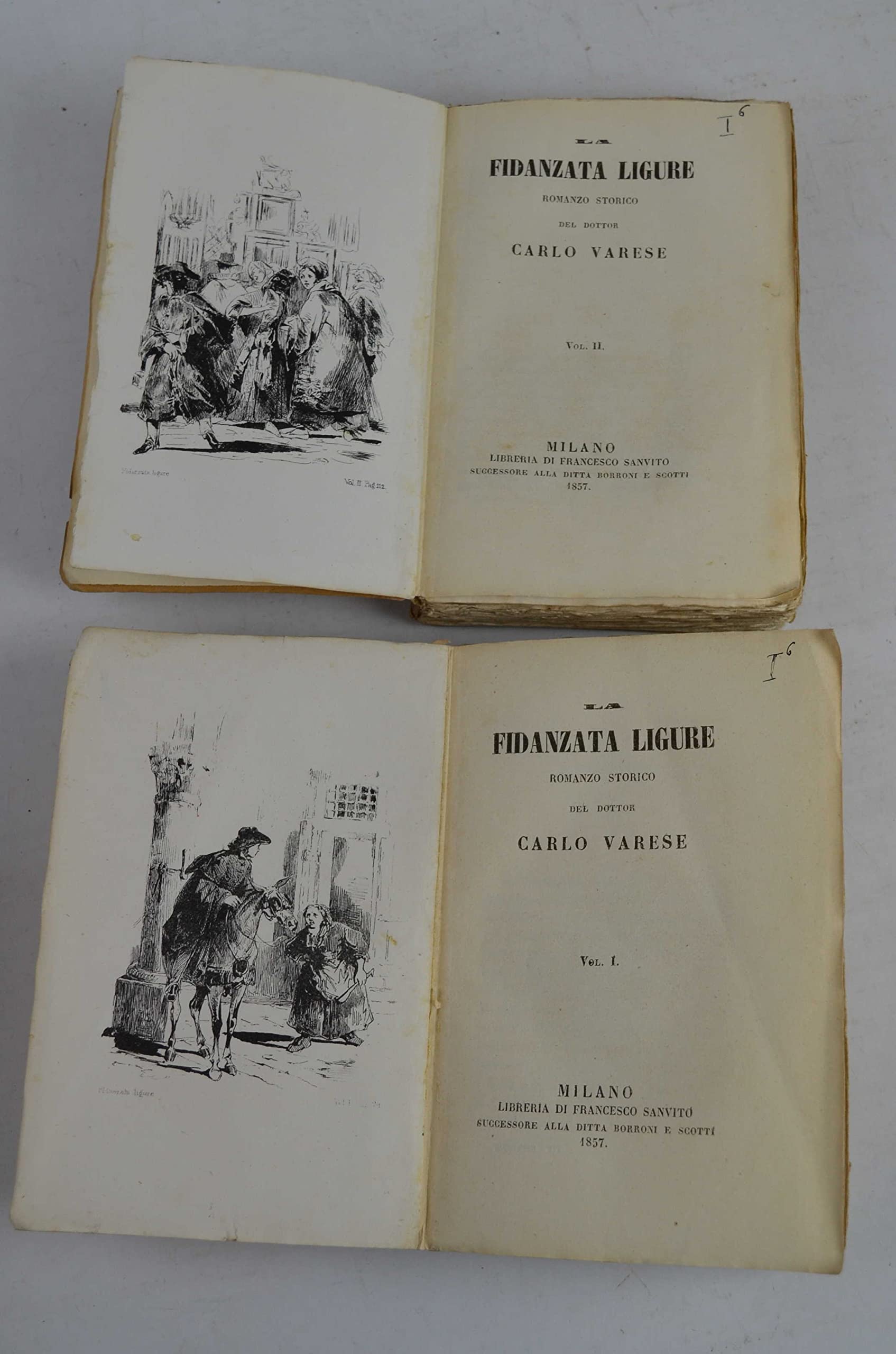 La fidanzata ligure. Romanzo storico.